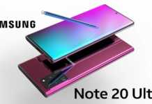 Samsung GALAXY Note 20 arata