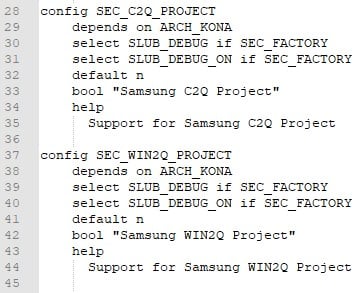 Kernel Samsung GALAXY Note 20 kona