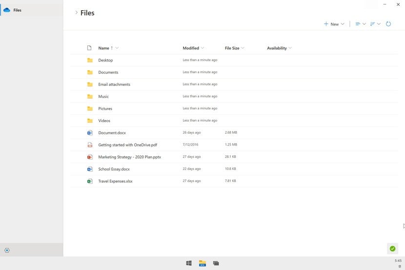 Windows 10X new file explorer