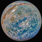 anticyclone de la planète Jupiter