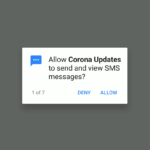 Android coronavirus skadlig kod