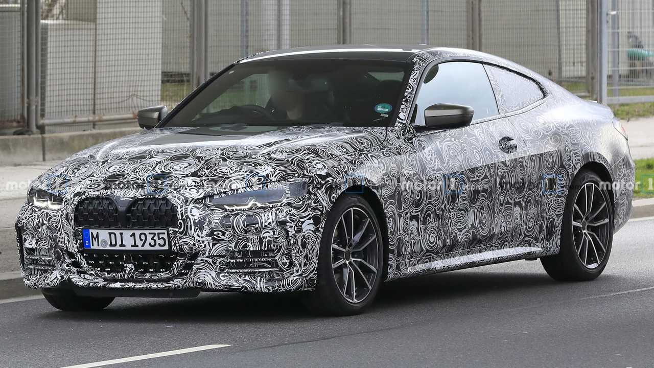 BMW 4 Serie spionagebeelden