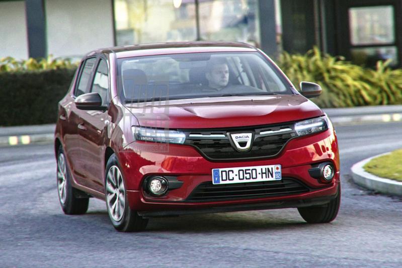 Evoluzione del design della DACIA Logan