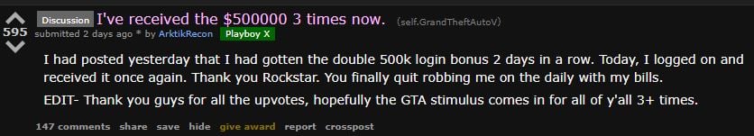 GTA 5 dolares gratis