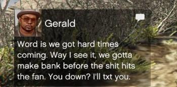Mensaje de Geralt de GTA 6