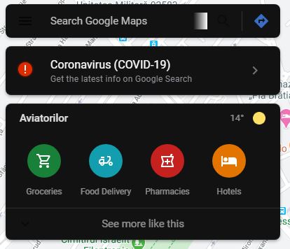 Google Maps leverer fortegnelser over coronavirus