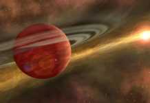 Planeta Jupiter spatial