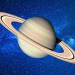 Cząsteczki planety Saturn
