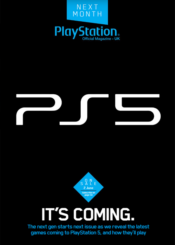 Playstation 5 revista design