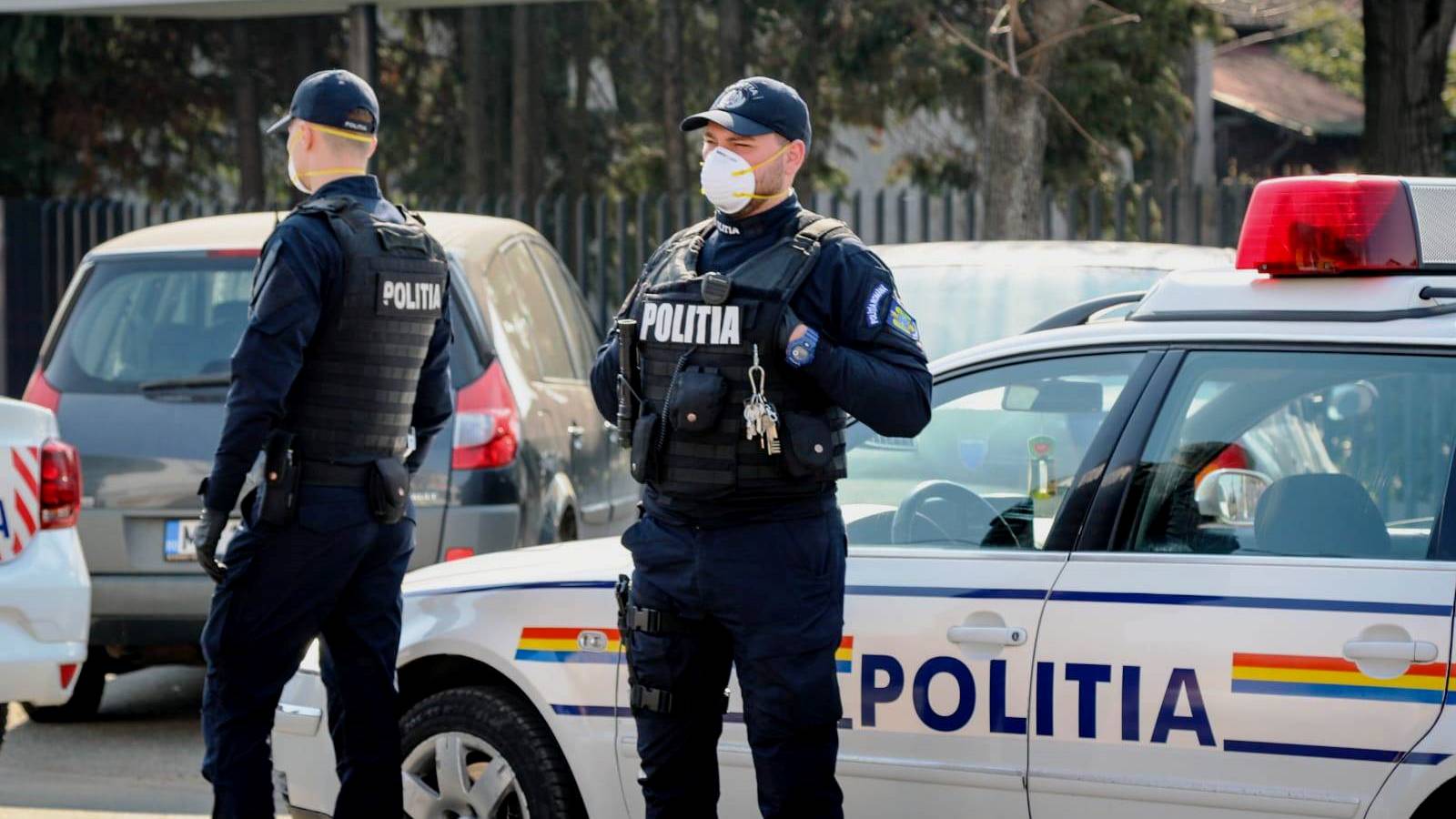 Die rumänische Polizei besucht Ostern