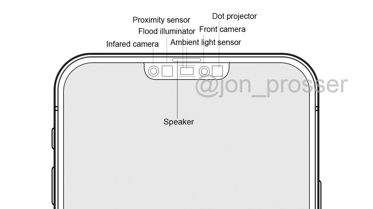 Schizzo del diffusore per iPhone 12 riprodotto