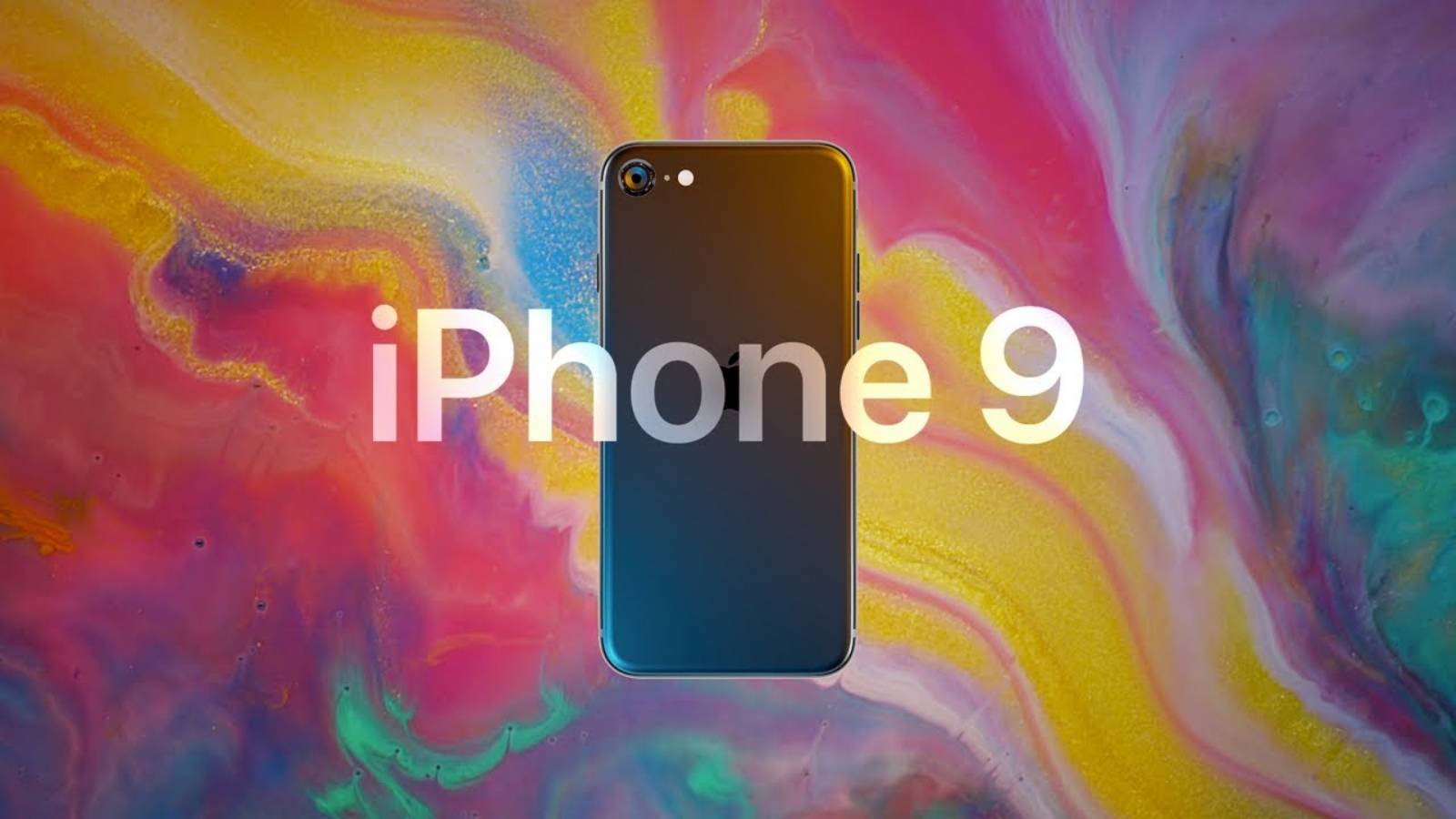 Sortie de l'iPhone 9 en avril