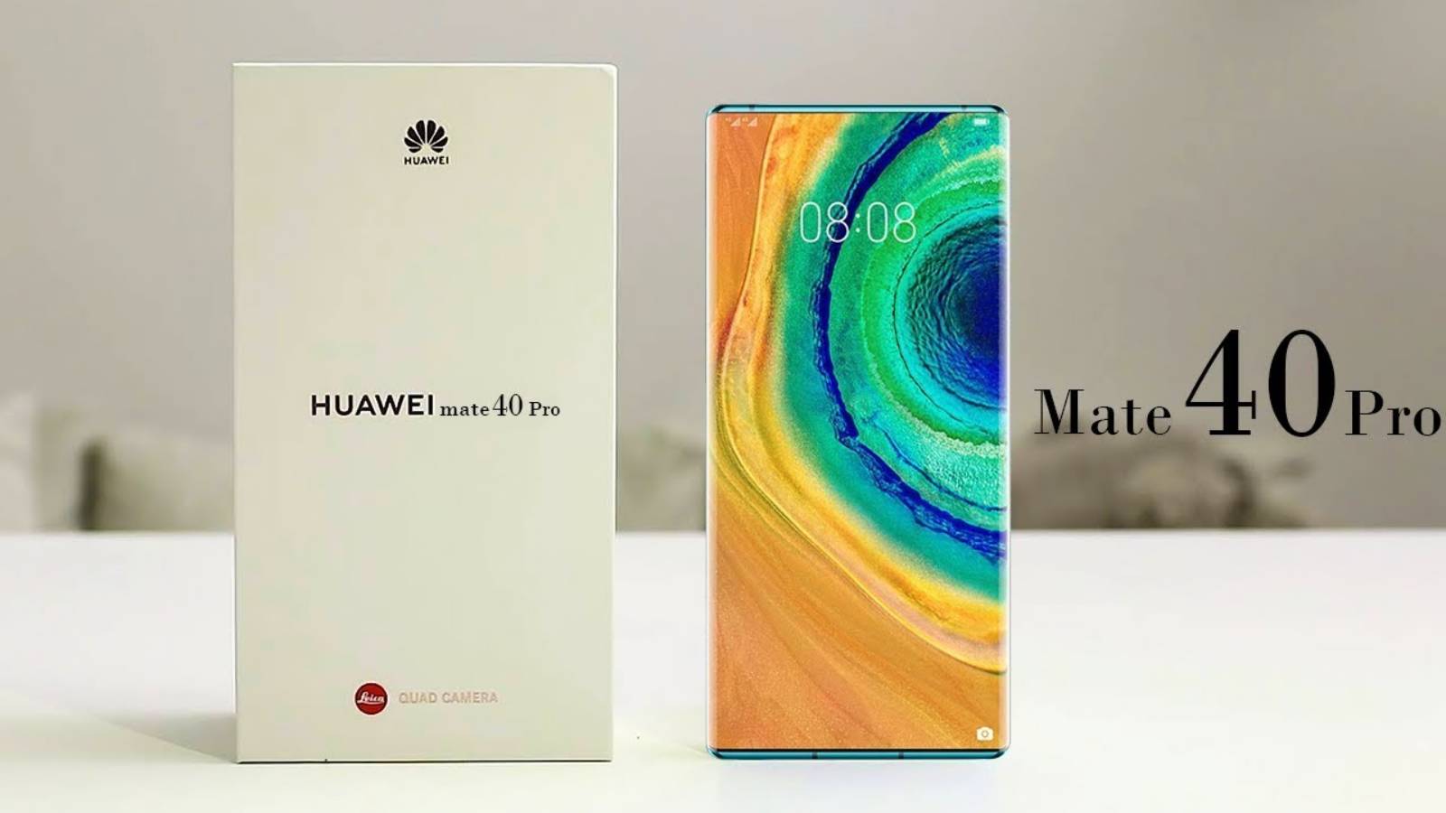 Parte inferior del Huawei MATE 40 Pro