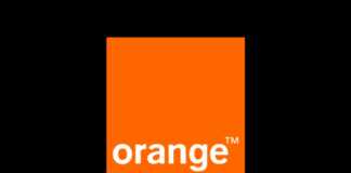Orangefarbener Abschluss