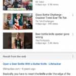YouTube google search application