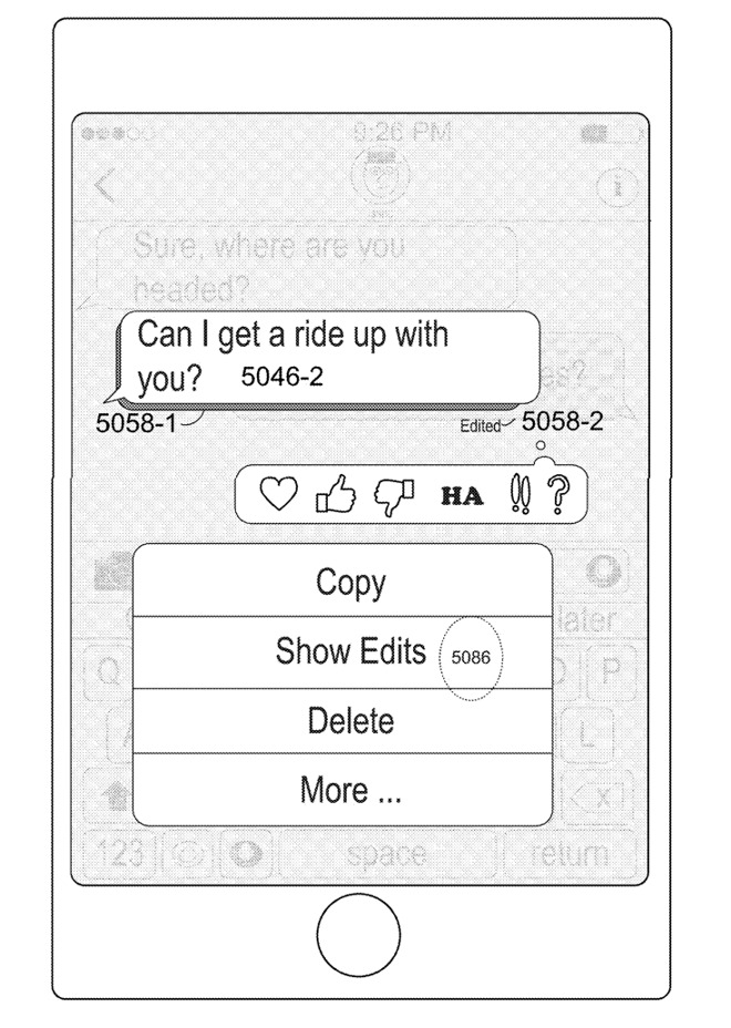 pomme modifier un message iphone