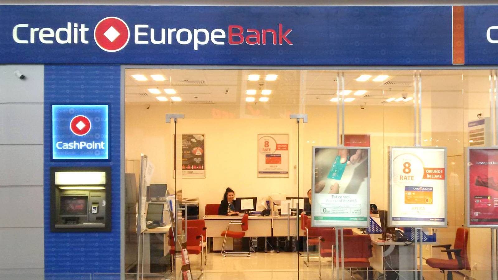 Credit Europe Bank aplicatie