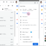Gmail muokkaa kalenteria