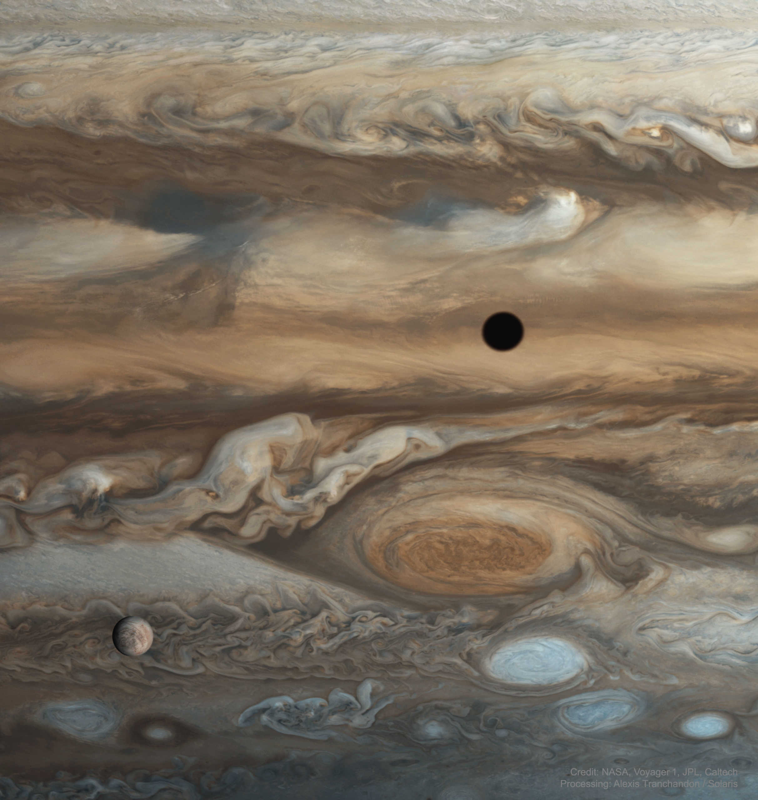 Planet Jupiter Begleiter Europa