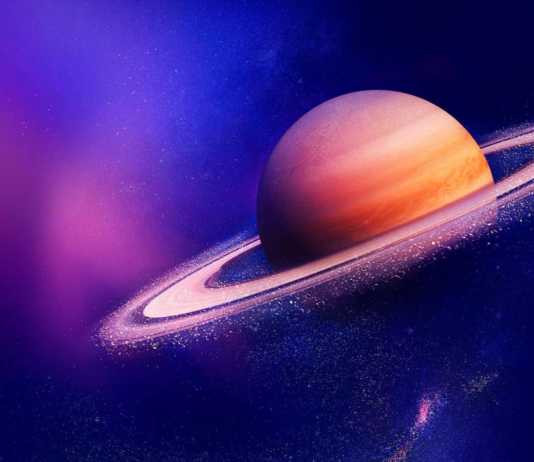 Planeta Saturn hexagon