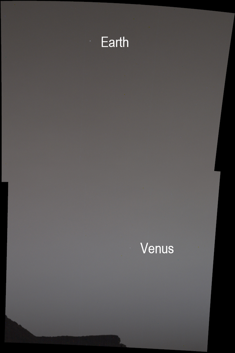 Planet Venus curiosity mars