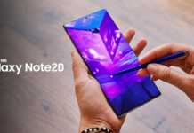 Samsung GALAXY Note 20 mostenire