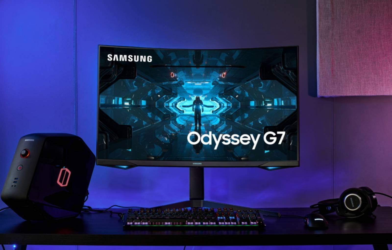 Samsung Monitor Curved Gaming Odyssey G7