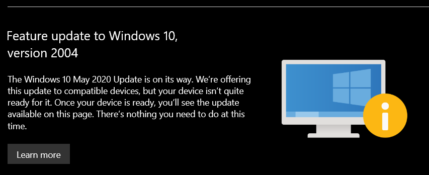 Windows 10 suspended update