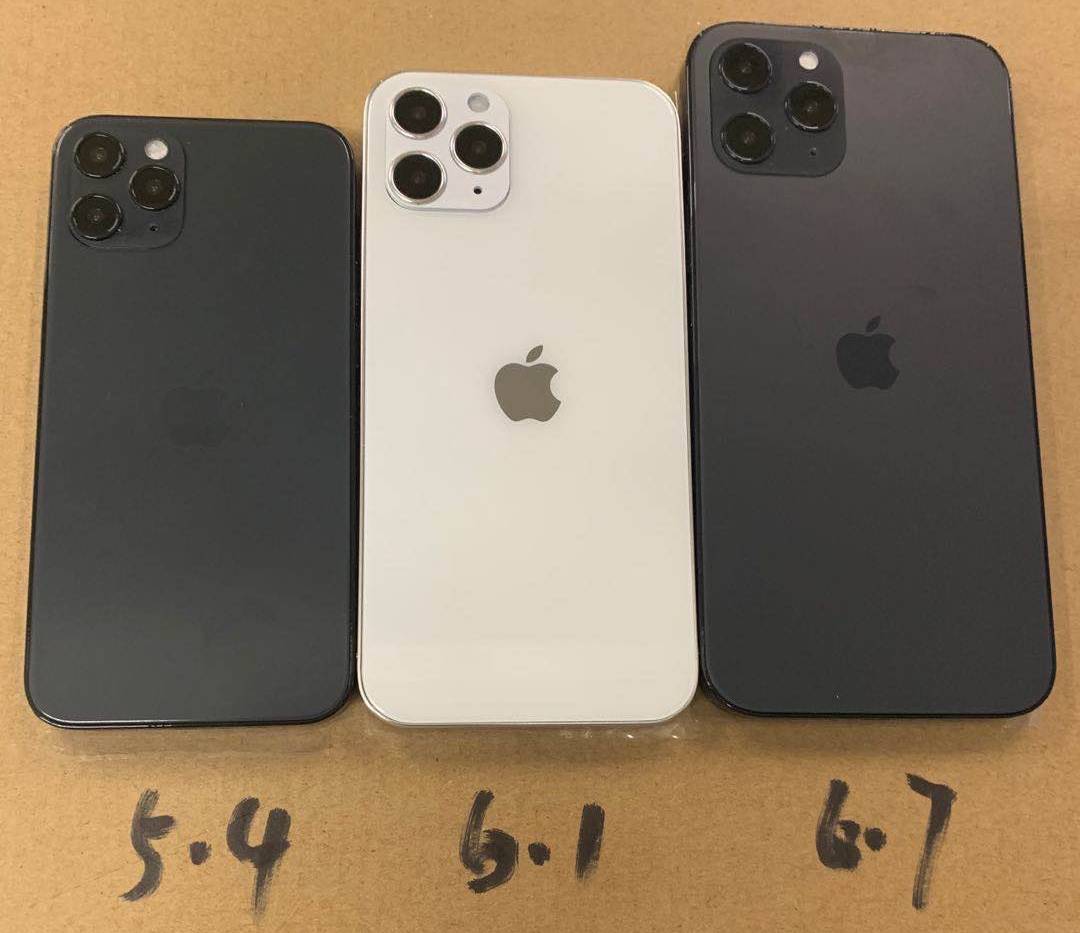 Maquetas de Apple de nuevos modelos de iPhone 12