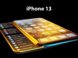 Visión conceptual del iPhone 13