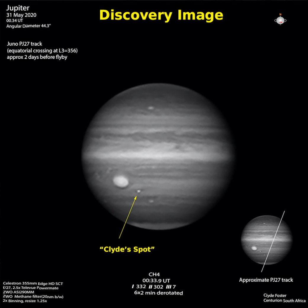 Planet Jupiter storms amateur