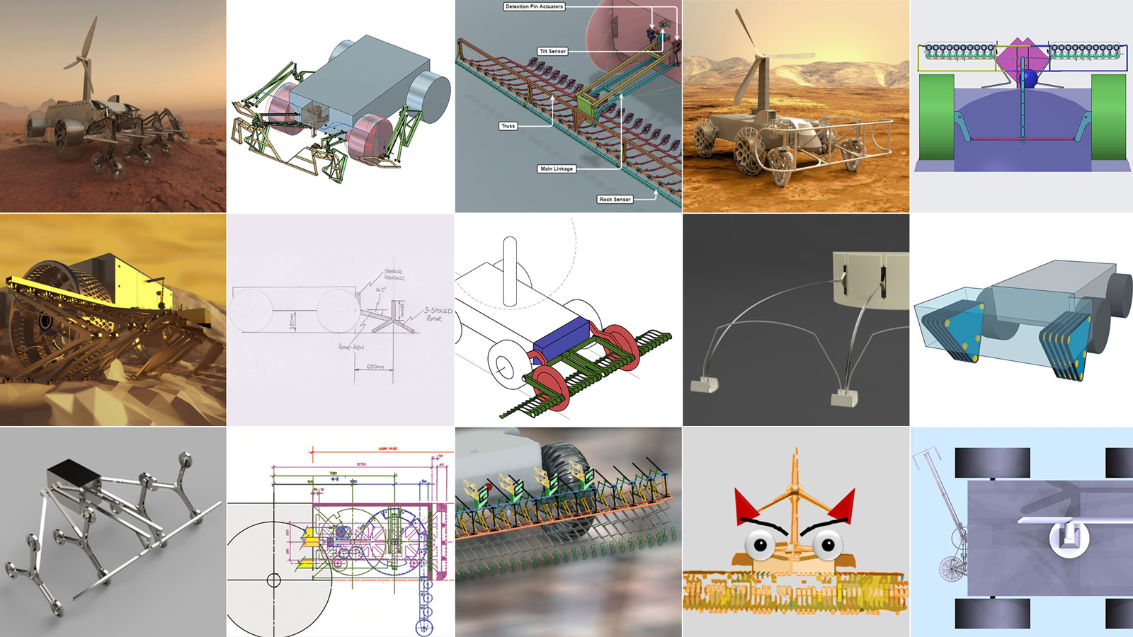 Planeta Venus extrem robot