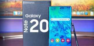 Samsung GALAXY NOTA 20 comparado