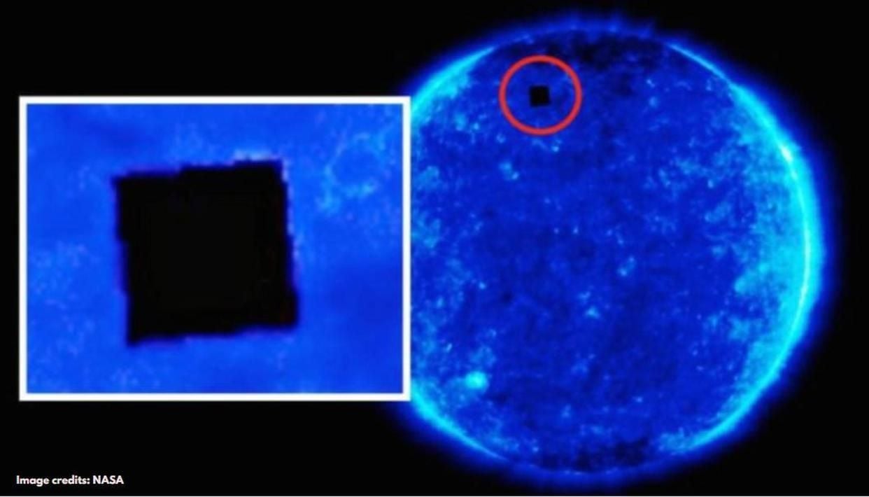 Solen konstigt föremål