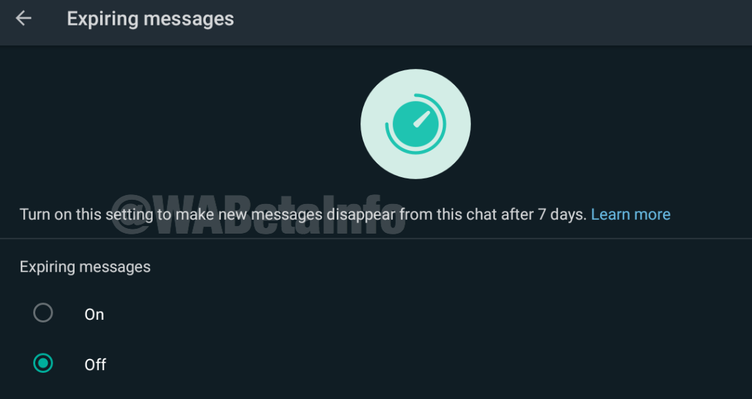 Cancellazione reciproca di WhatsApp