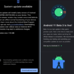 Téléphones Android 11 Google bêta 3
