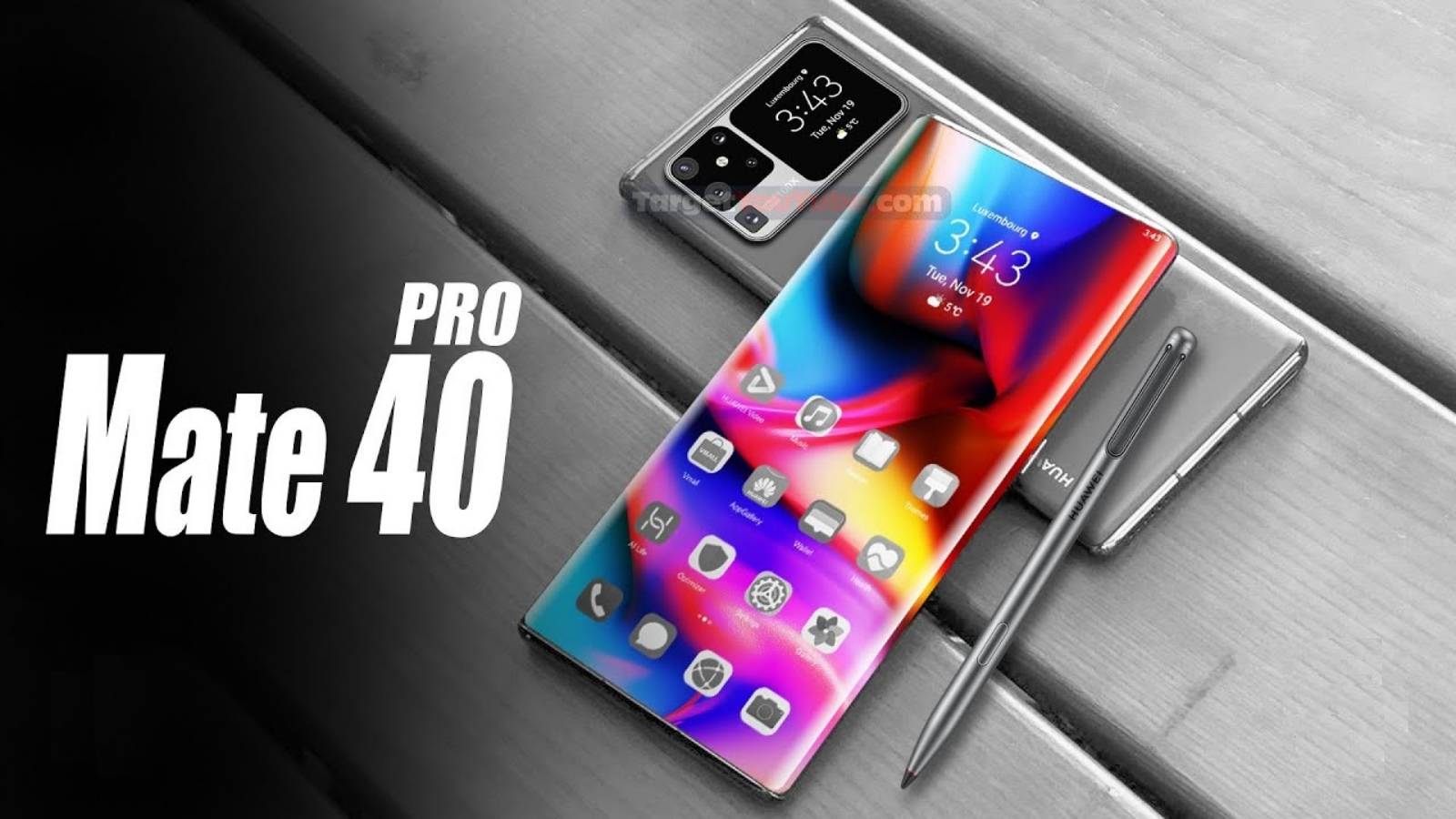 Huawei MATE 40 Pro vreemd