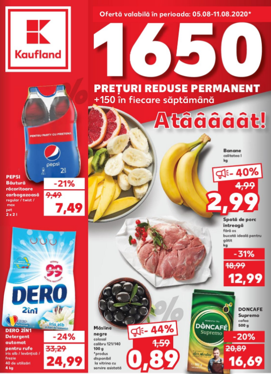 Kaufland continues permanent discounts