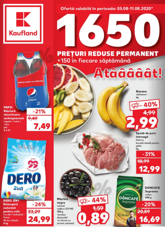 Kaufland fortsätter med permanenta rabatter