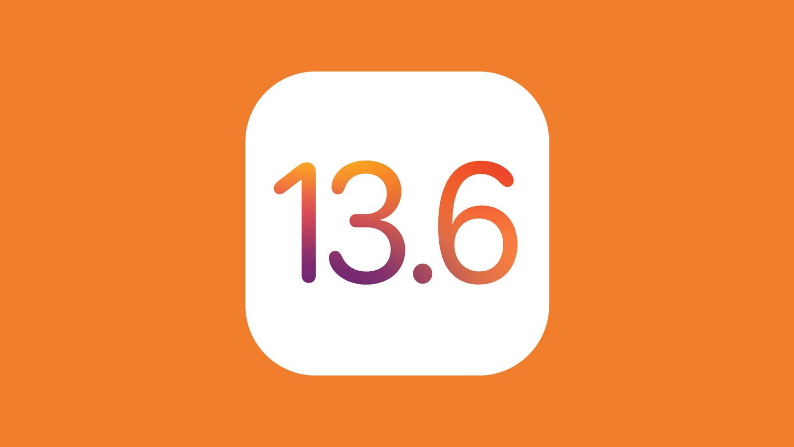 iOS 13.6.1