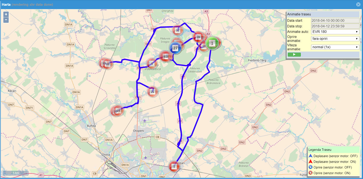 DIGI Romania car monitoring