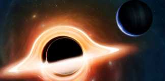 Visualisierung eines Schwarzen Lochs