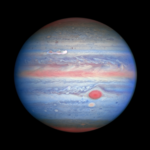 Planet Jupiter ultraviolett bild