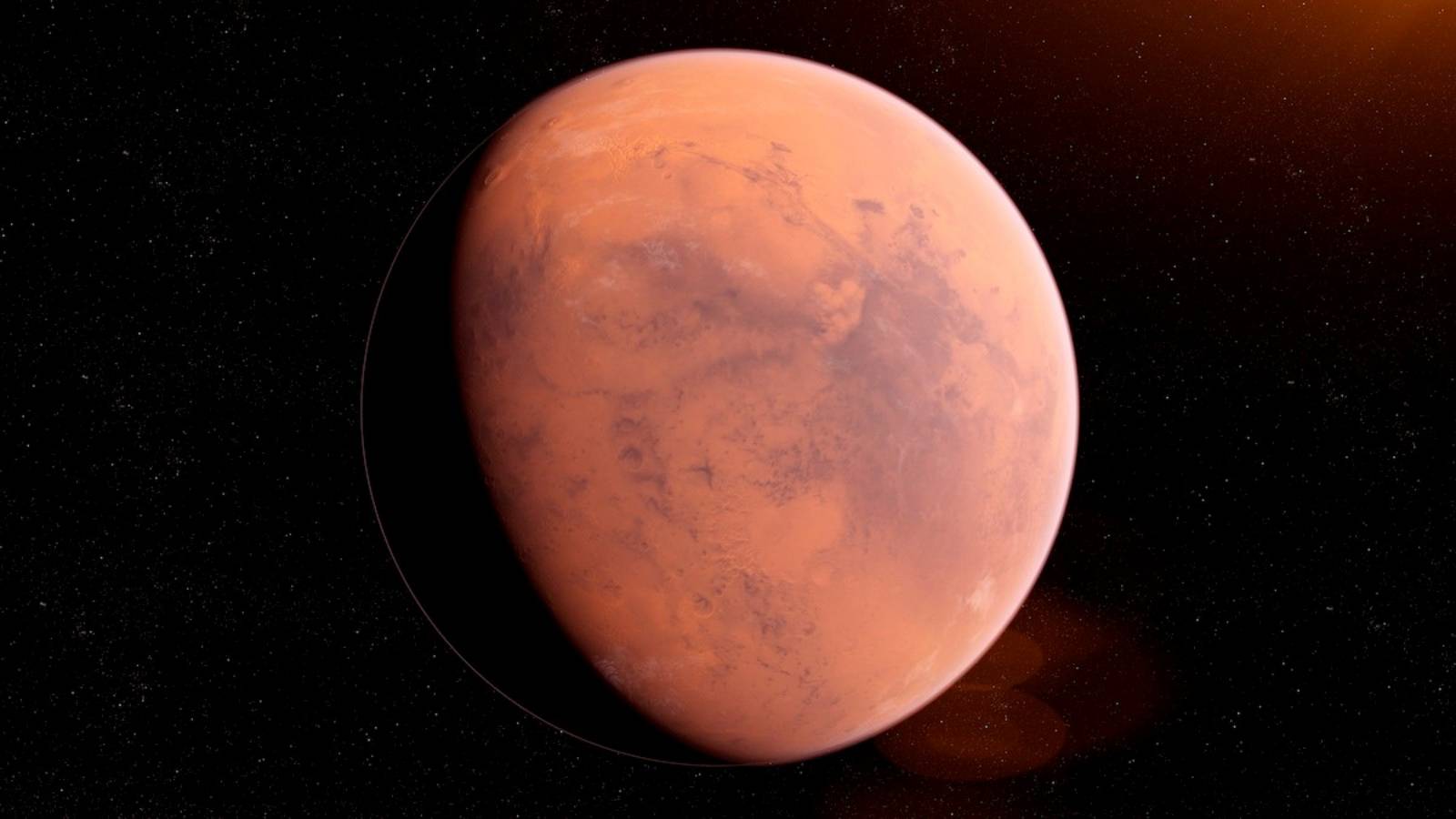 Planète Mars Phobos