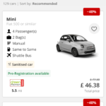 uber car rentals