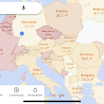 Carte du SRAS Google Maps