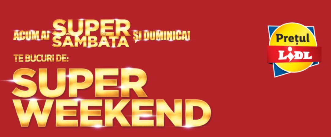 LIDL Romania customers super weekend