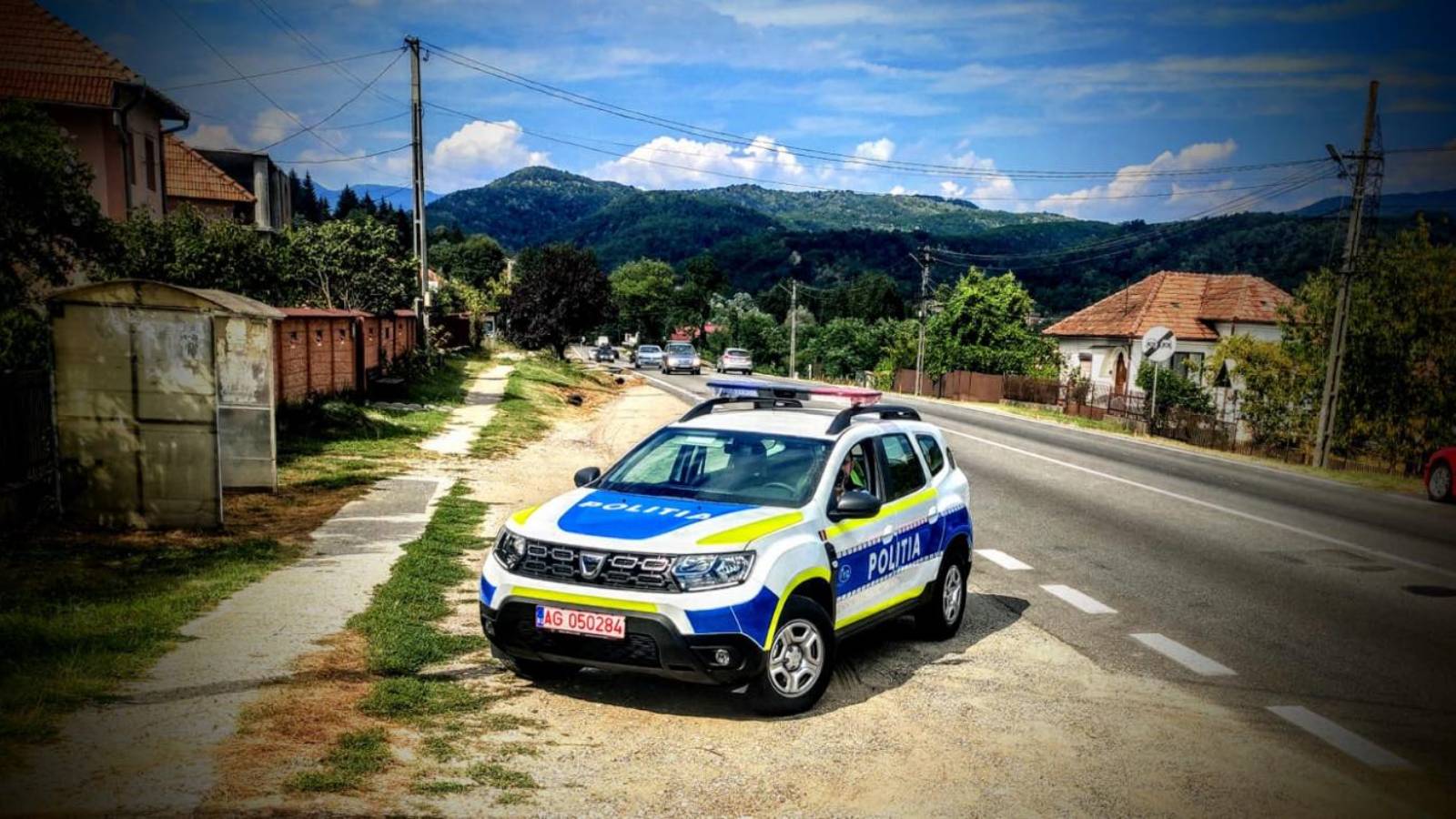 De boodschap van de Roemeense politie