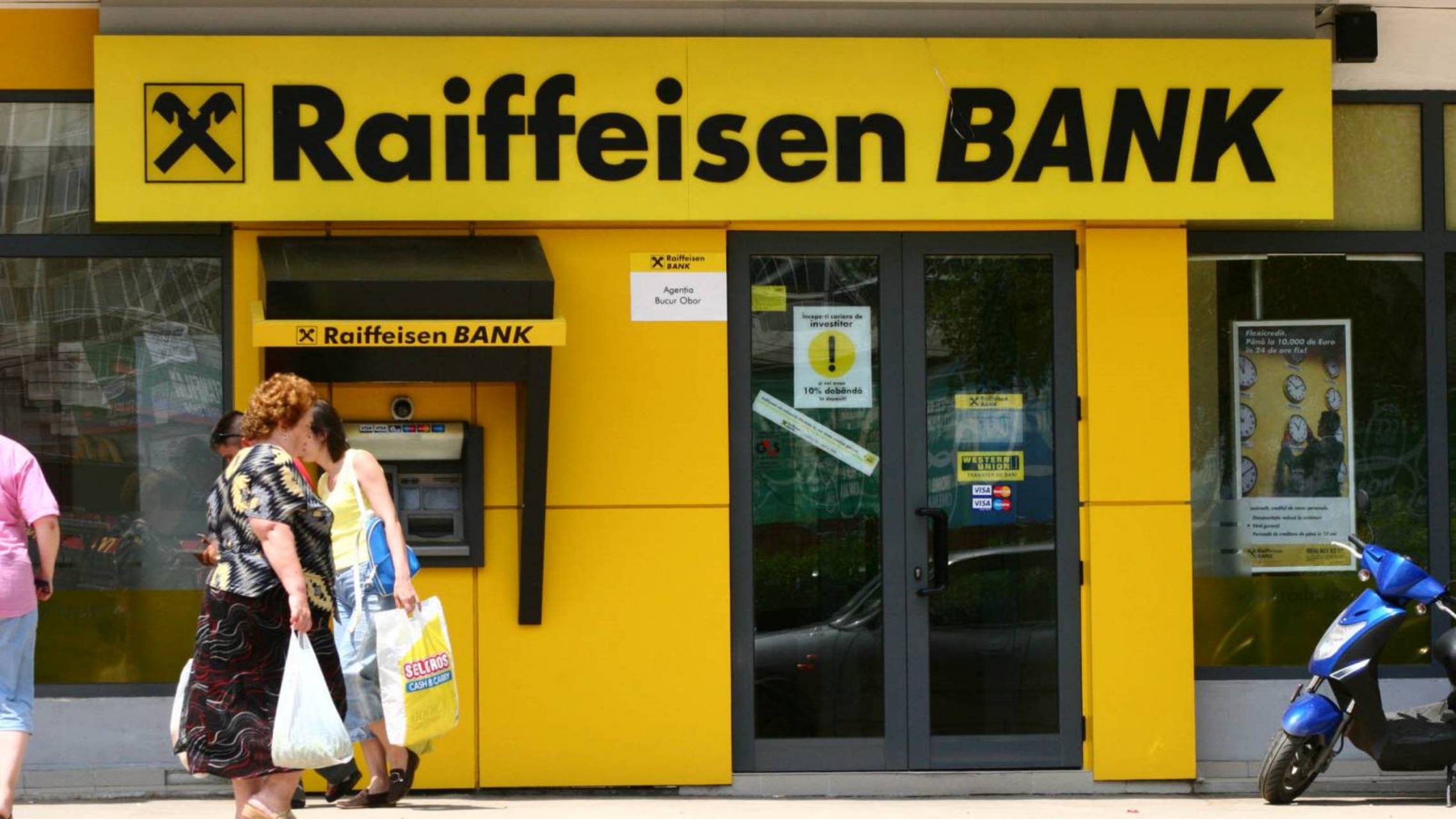 Raiffeisenbank groß