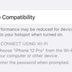 Kompatybilność z hotspotem Wi-Fi 12 GHz w telefonie iPhone 5